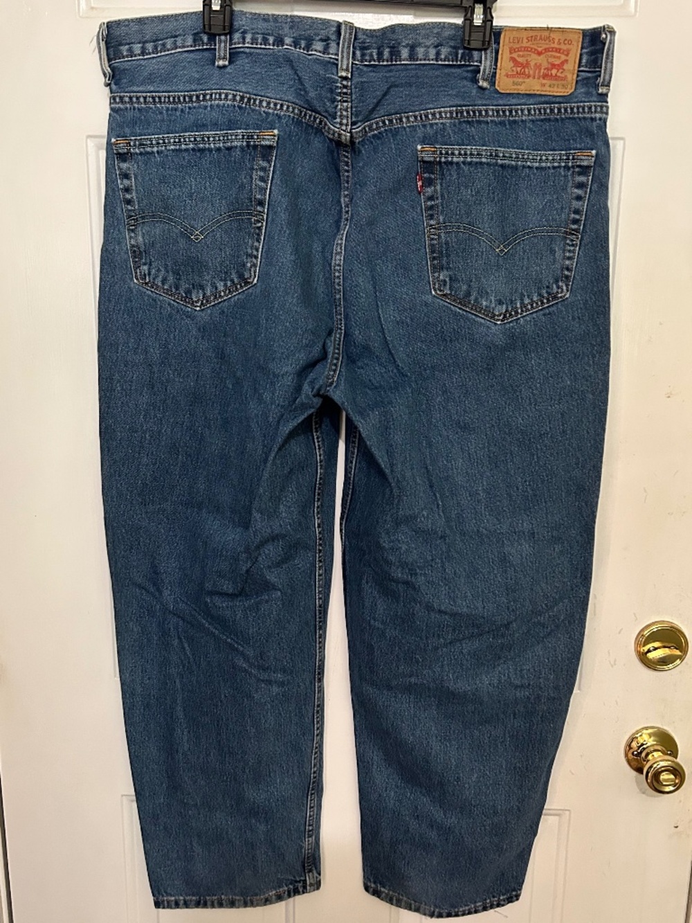 Levi 560 Jeans, 42/30, blue - Picture 3 of 5